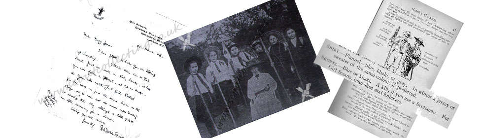Girls in Scouting in 1905?